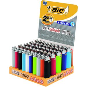Feuerzeuge BIC Maxi Reibrad bunt /50er