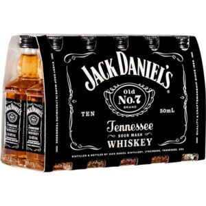 Jack Daniel's 40%vol. 10 x 0,05l