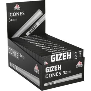 Gizeh Black Cones + Tip 24x3er
