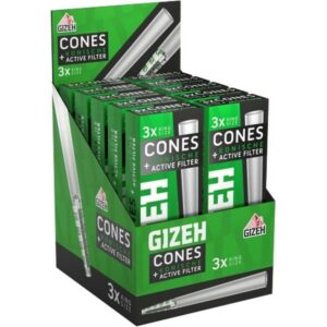 Gizeh Black Cones + konischer Active Filter 10x3er