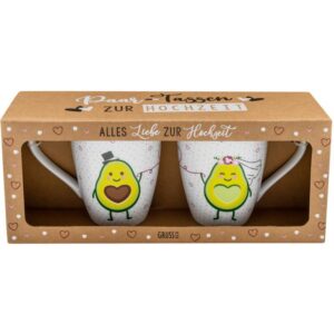 Tassen-Set - Avocados Hochzeit