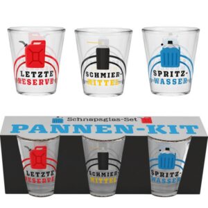 Schnapsglas-Set - Pannen-Kit
