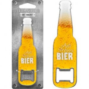 Flaschenöffner - Anti Stress Bier