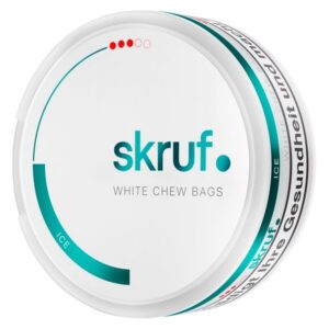 Skruf Ice White Chew Bags #3 17g Kautabak