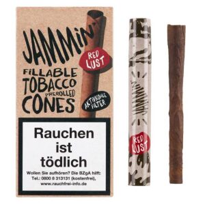 Jammin' Tobacco Cones Red Lust /2er