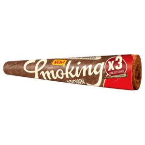 Smoking Brown Kingsize Cones Spiral 50x3er