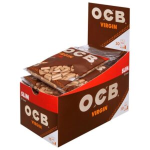 OCB Unbleached Virgin Slim Filter 6mm 10x150