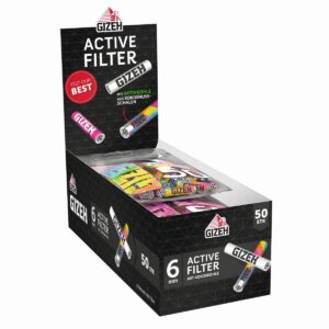 Gizeh Mix Active Filter 6mm 10 Beutel à 50 Stück