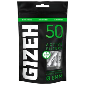 Gizeh Black Active Filter 8mm 5 Beutel à 50 Stück