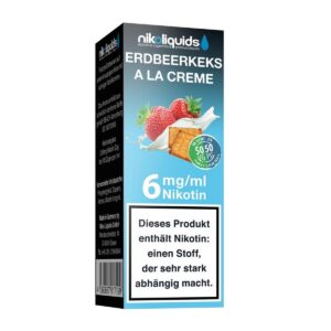 Niko Liquids - Erdbeerkeks a la Creme 6mg