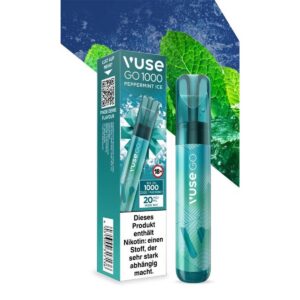 Vuse GO 1000 (Pen) E-Zigarette - Peppermint Ice 20mg