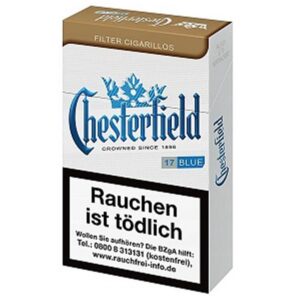 Chesterfield Blue King Size Filter Cigarillos /17er