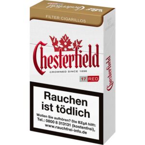 Chesterfield Red King Size Filter Cigarillos /17er