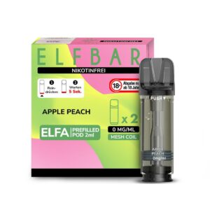 Elfbar Elfa - Pod Apple Peach 0mg /2er Pack