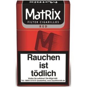 Matrix Red Filter Cigarillos Naturdeckblatt /17er