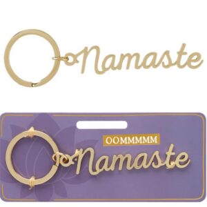 Wort-Schlüsselanhänger - Namaste