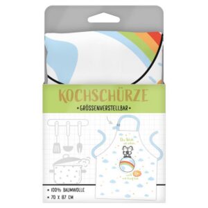 Kochschürze - Die Welt ist schön