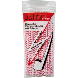 Blitz Pfeifenreiniger rot-weiss / 80er