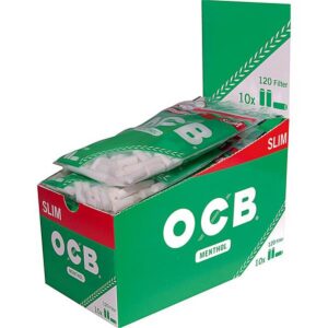 OCB Menthol Filter Slim 10x120