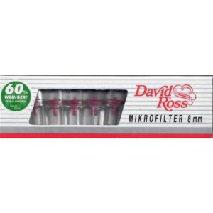 David Ross Filter Spitzen Mikrofilter 8mm /10er