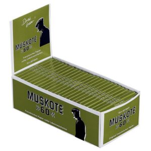 Zigarettenpapier - Muskote Grün 50x60 Blatt