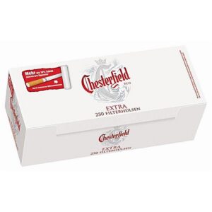Hülsen Chesterfield Red Extra 4x250