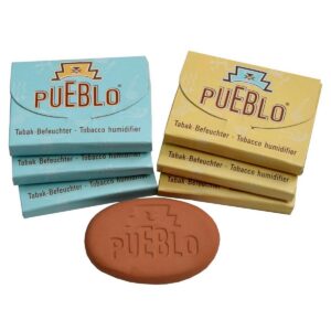 Tabak-Befeuchter Pueblo Beige/Blue