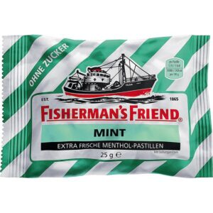 Fishermans Friend Mint Menthol ohne Zucker /24er Display