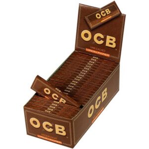 Zigarettenpapier - OCB Unbleached Virgin Paper /50x50Blatt