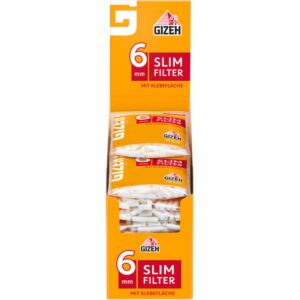 Gizeh Slim Filter 6mm 20 Beutel à 120Stk