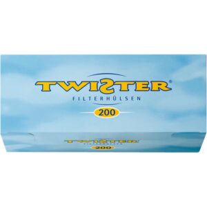 Hülsen Twister Blau Papier 5x200
