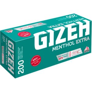 Hülsen Gizeh Menthol Extra 1x200