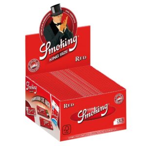Zigarettenpapier - Smoking King Size Red 50x33 Blatt