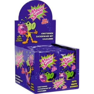 Magic Gum Pop Rocks Tutti Frutti / 50er Display