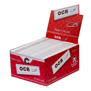 Zigarettenpapier - OCB weiss Extralong 50x32 Blatt