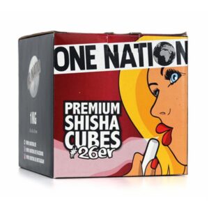 Shisha - One Nation #26 Premium Kokosnaturkohle 1kg