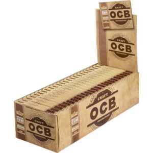 Zigarettenpapier - OCB Craft Ungebleicht 25x100 Blatt