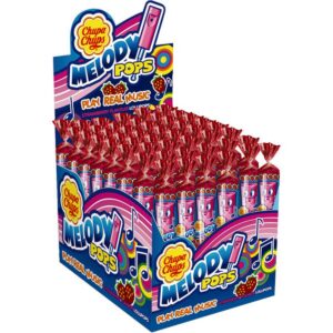 Chupa Chups Lutscher Melody Pops Fruit /48er Display