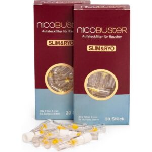 Nicobuster Filterspitzen 6mm Slim & Ryo /30er