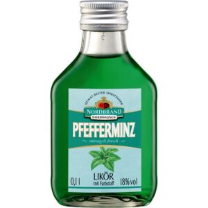 Nordhäuser Nordbrand Goldene Aue Pfefferminz 12 x 0,1 l