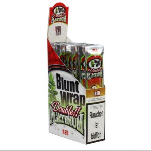 Blunt Wraps - Red 25x2 Blunts (Strawberry/Kiwi)