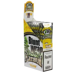 Blunt Wraps - Yellow 25x2 Blunts (Mello Mango)