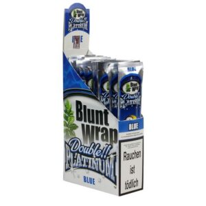 Blunt Wraps - Blue 25x2 Blunts (Blueberry Burst)