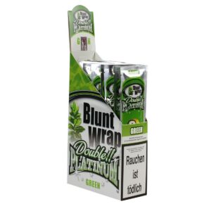 Blunt Wraps - Green 25x2 Blunts (Apple Martini)