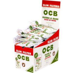 OCB Papierfilter Slim 6mm 34x120