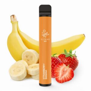 Elfbar E-Shisha - Strawberry Banana 0mg