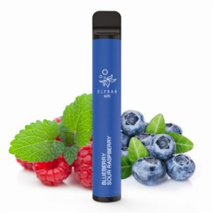 Elfbar E-Shisha - Blueberry Sour Raspberry 0mg
