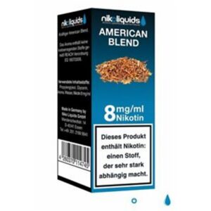 Niko Liquids - American Blend 8mg