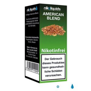 Niko Liquids - American Blend 0mg