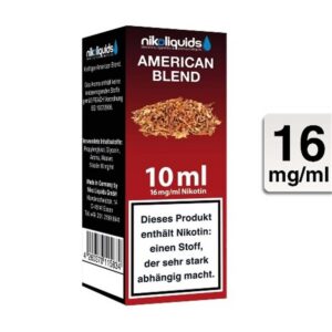 Niko Liquids - American Blend 16mg